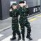 从L 四件套长袖 看实拍图联系客服 100 儿童迷彩服套装男童特种兵衣服小学生军训军装夏令营作训装演出服