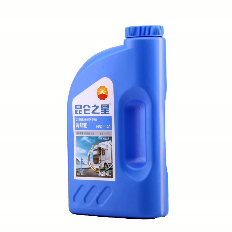 中国石油 昆仑润滑油 昆仑之星防冻液 乙二醇型重负荷冷却液-30℃ 4L