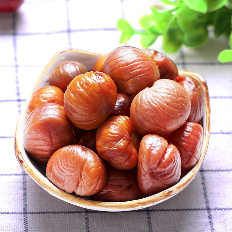 [燕山明珠青龙甘栗仁]即食板栗熟礼盒装休闲零食坚果秦皇岛特产