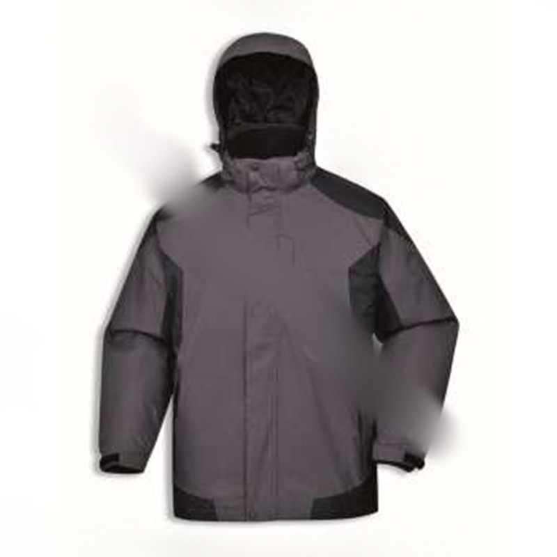 Pantp 雷克兰 Lakeland PR10+F280, XXL码 PR10户外防寒服夹克,摇粒绒内胆,灰-黑,XXL
