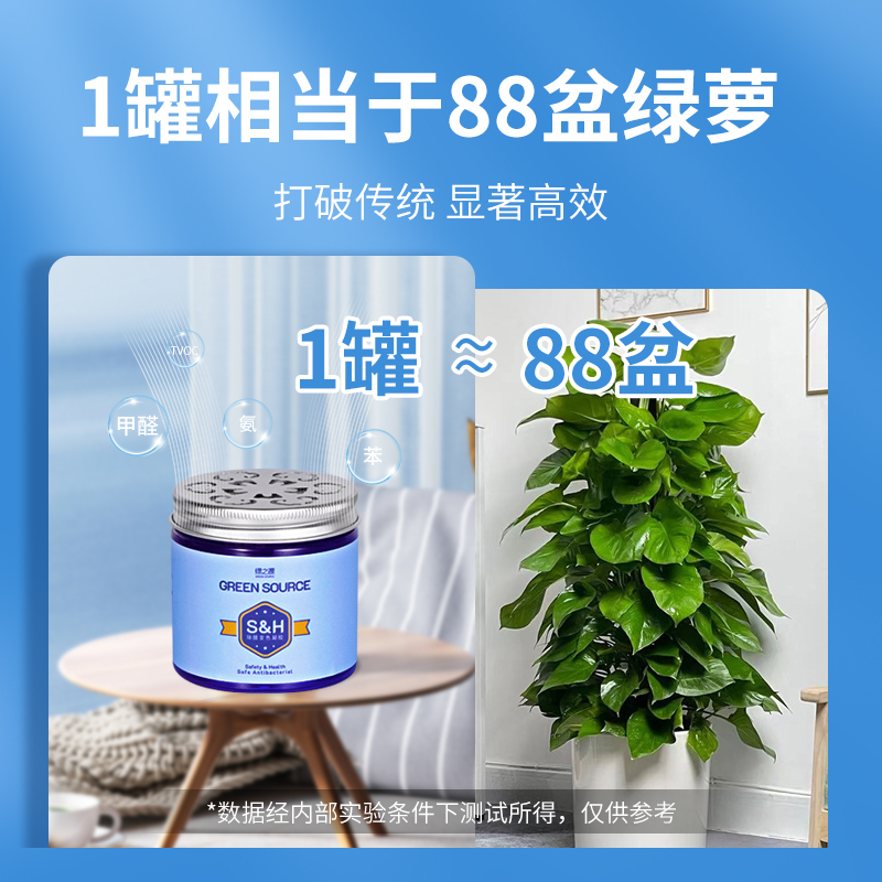 绿之源(GREEN SOURCE) 除甲醛变色凝胶Z-5036 1只装