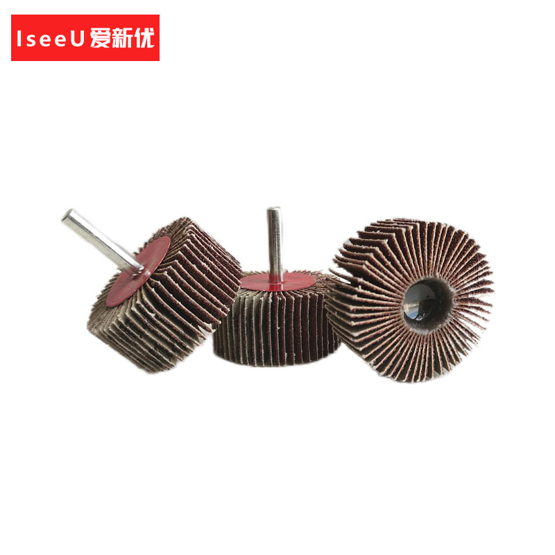 爱新优 百叶轮磨头砂布磨头 40mm*25mm*6mm (个)