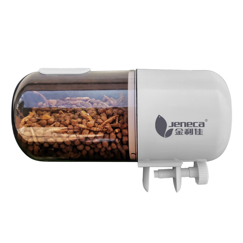 自动喂食器鱼缸专用定时定量喂鱼器乌龟水族小型智能投食机高清大图