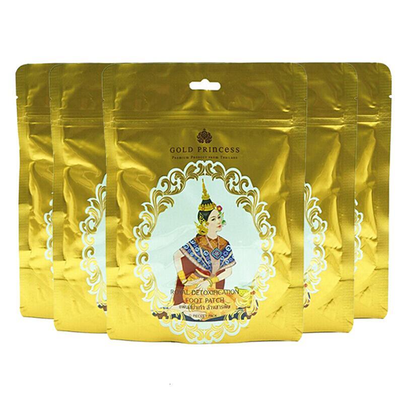 royalgoldprinces泰国皇家足贴祛湿驱寒养生贴美容睡眠贴脚贴足部护理