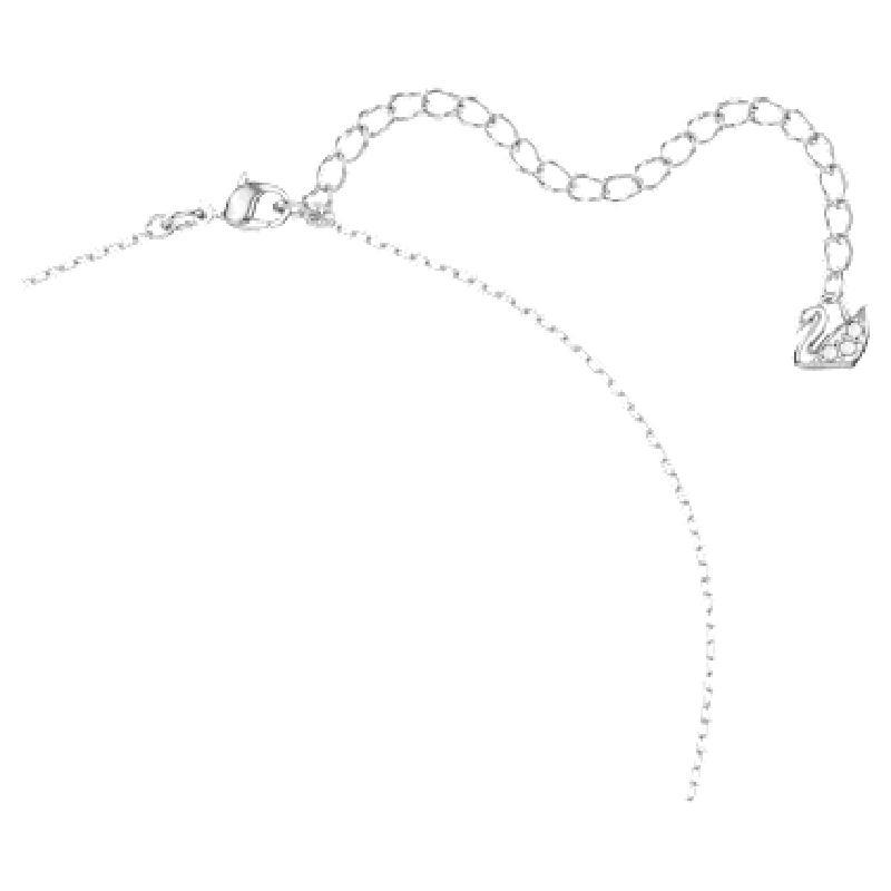 Swarovski女士时尚精致奢华优雅气质蝴蝶结吊坠项链 日常百搭饰品 送女友