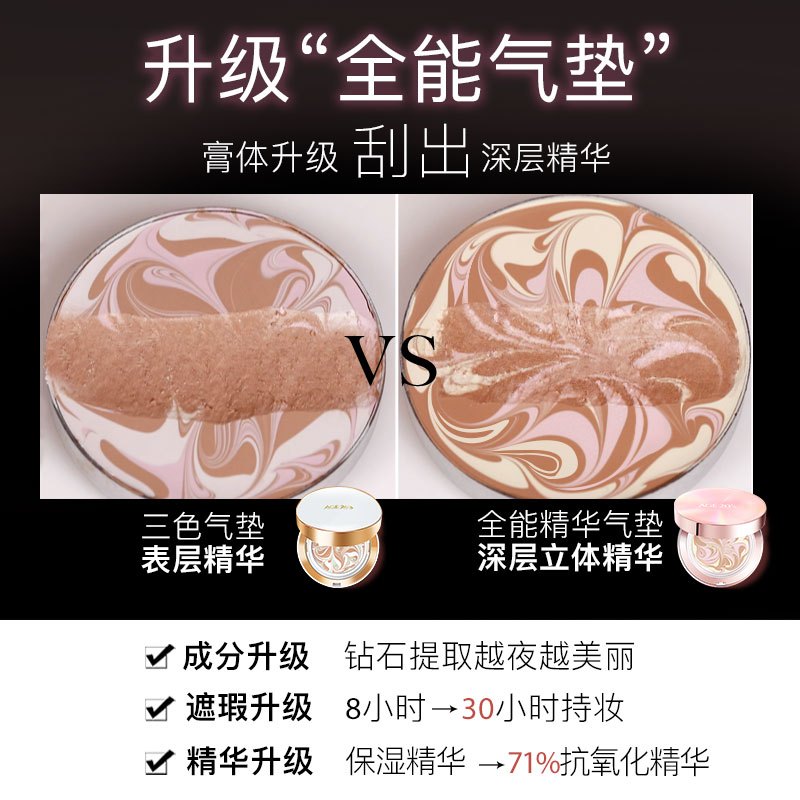 19AGE20’s 进口爱敬气垫 精华遮瑕粉底全能气垫 LF 21号 12.5g*2ea/盒