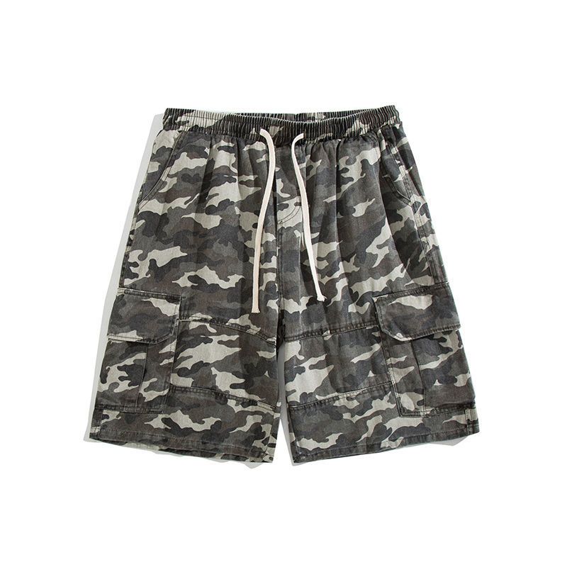 森马集团旗下品牌GLEMALL国潮迷彩工装短裤口袋五分裤中裤休闲裤
