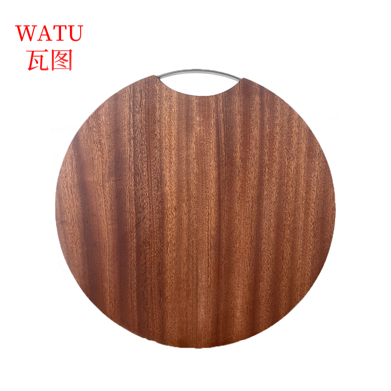 瓦图 圆形乌檀木菜板 40*3cm 个
