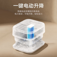 小米米家智能升降足浴器家用恒温加热全自动按摩智能升降足浴盆折叠足浴桶过小腿生日送父母实用礼物推荐