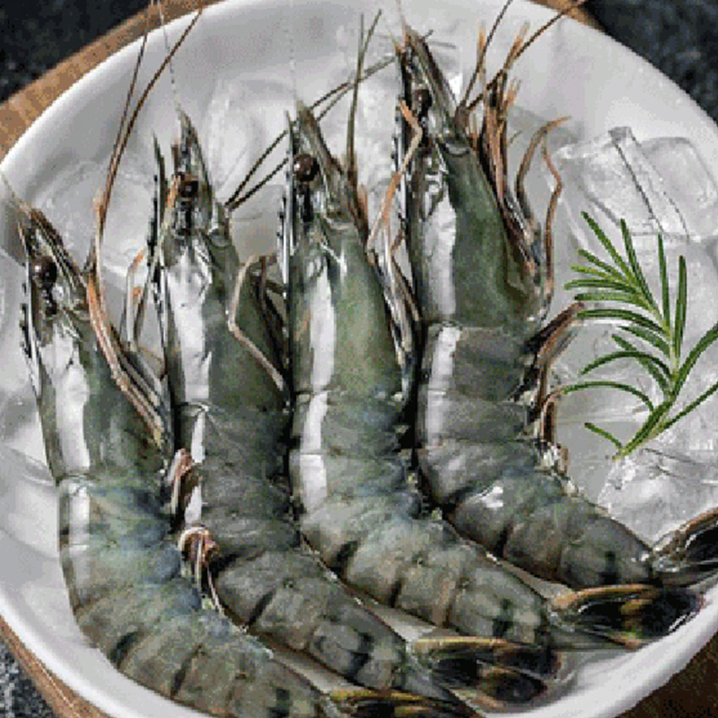 食无竹 黑虾1KG/盒