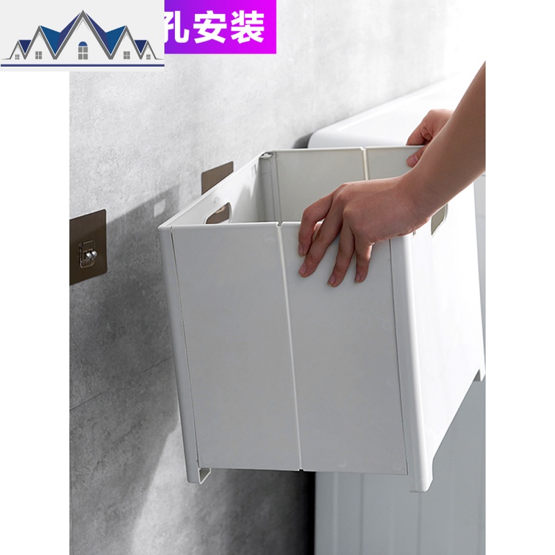 折叠脏衣服脏衣篮收纳筐卫生间壁挂收纳篓洗衣桶篮装衣服篮 三维工匠收纳篮高清大图
