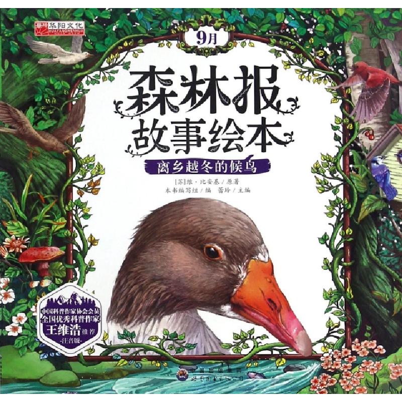 正版新书]森林报故事绘本(9月离乡越冬的候鸟注音版)(苏)维·比安