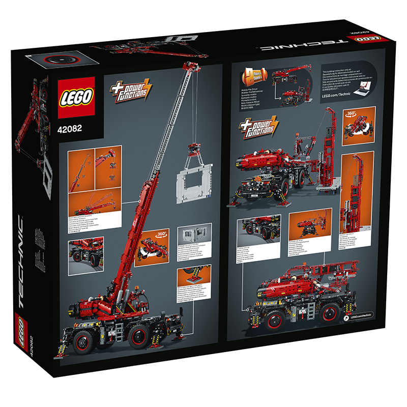 LEGO乐高 Technic机械组系列 复杂地形起重机42082 积木玩具