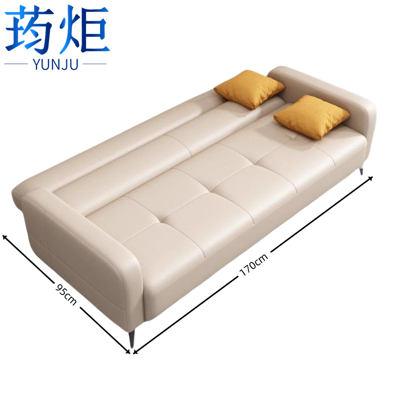 荺炬折叠沙发床长1.7米张高清大图