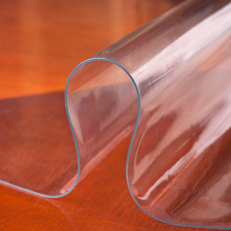 圆形pvc软玻璃圆桌桌布防水防油防烫透明欧式水晶板餐桌垫隔热垫