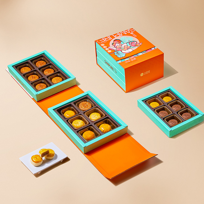 鲜品屋-1.11kg鲜品华月月饼中秋礼盒臻味工厂品牌高清大图