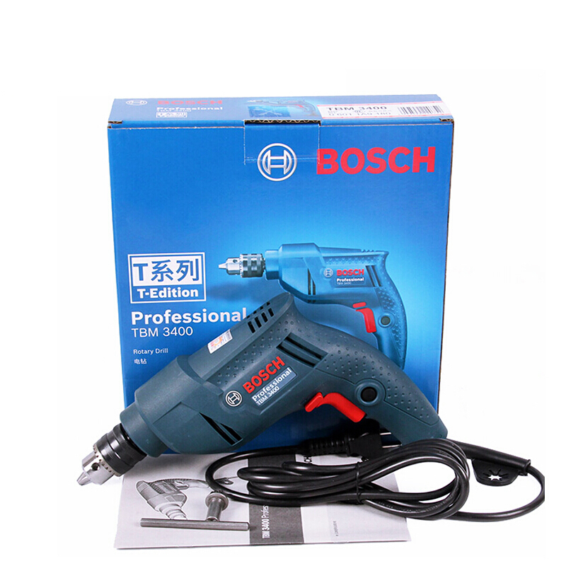 博世 (Bosch) 手电钻 电动螺丝刀 起子机 正反转TBM3400 1台