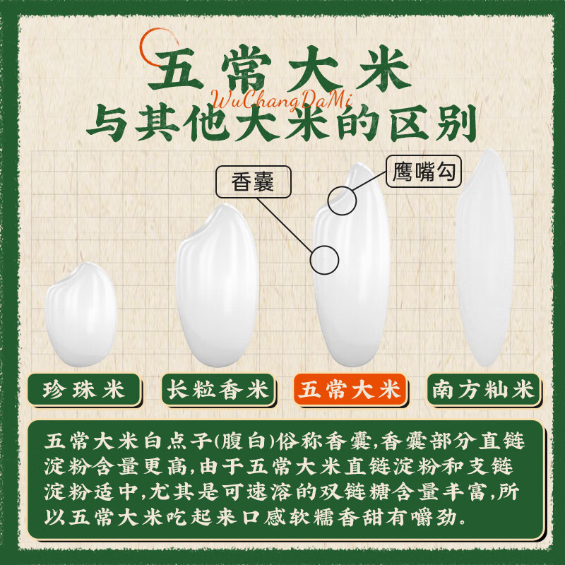 陆家村 欧盟有机大米5kg(1kg*5)高清大图