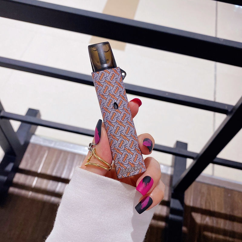 丢失悦克4保护套悦刻保护套-[粉橙巴宝莉]悦刻1代 黑色编织绳>800_800