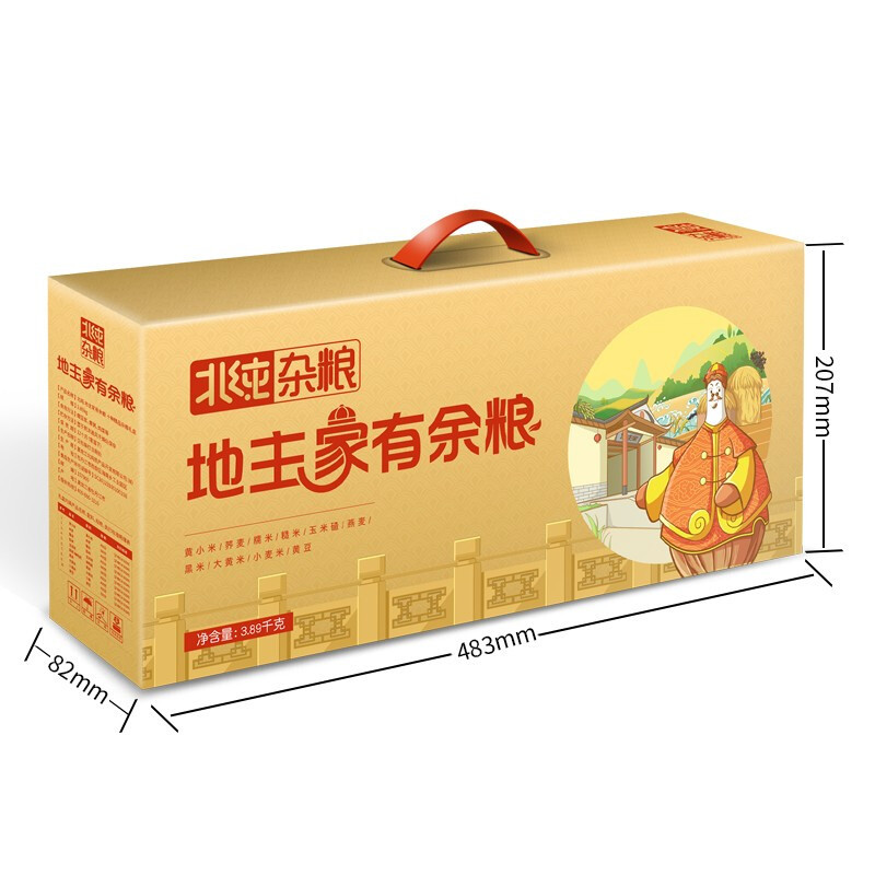 北纯 地主家有余粮礼盒 3.89kg高清大图
