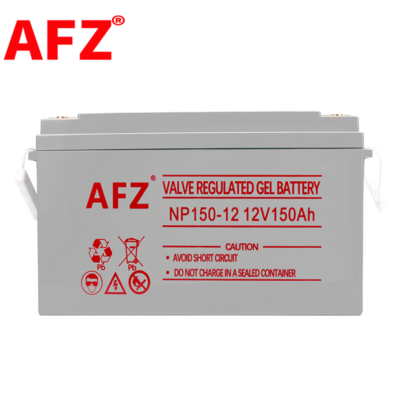 AFZ胶体蓄电池12V150AH电瓶照明通信系统EPS监控机房UPS电源NP150-12高清大图