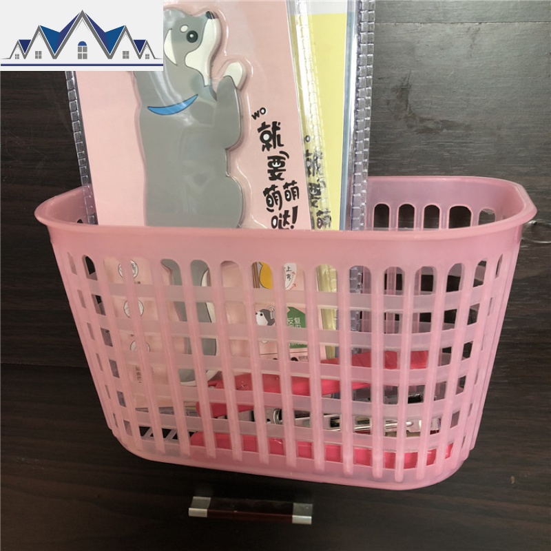 3个装 浴室小挂篮带勾塑料篮子厨房洗碗棉清洁刷子收纳篮沥水勾篮 三维工匠高清大图