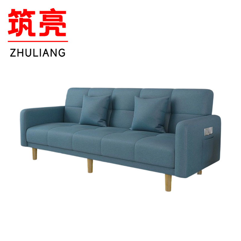 筑亮 沙发床 130*70*75cm 张高清大图