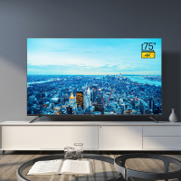 TCL 75V2 75英寸 4K超高清 HDR 人工智能 全面屏 智能平板 液晶电视 75v2