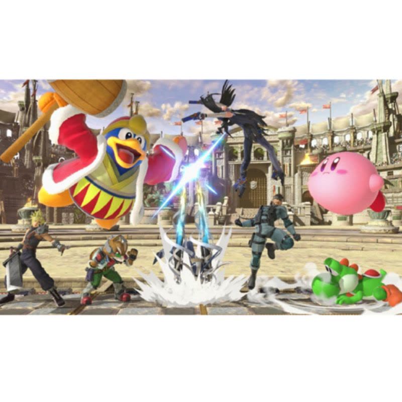 任天堂(Nintendo) Switch游戏实体卡 NS游戏卡带 国行外版通用 全明星大乱斗 中文字幕图片