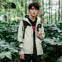 TheNorthFace北面冲锋衣男女2020秋冬新款户外防风防泼水连帽运动夹克单层潮牌外套4NB2