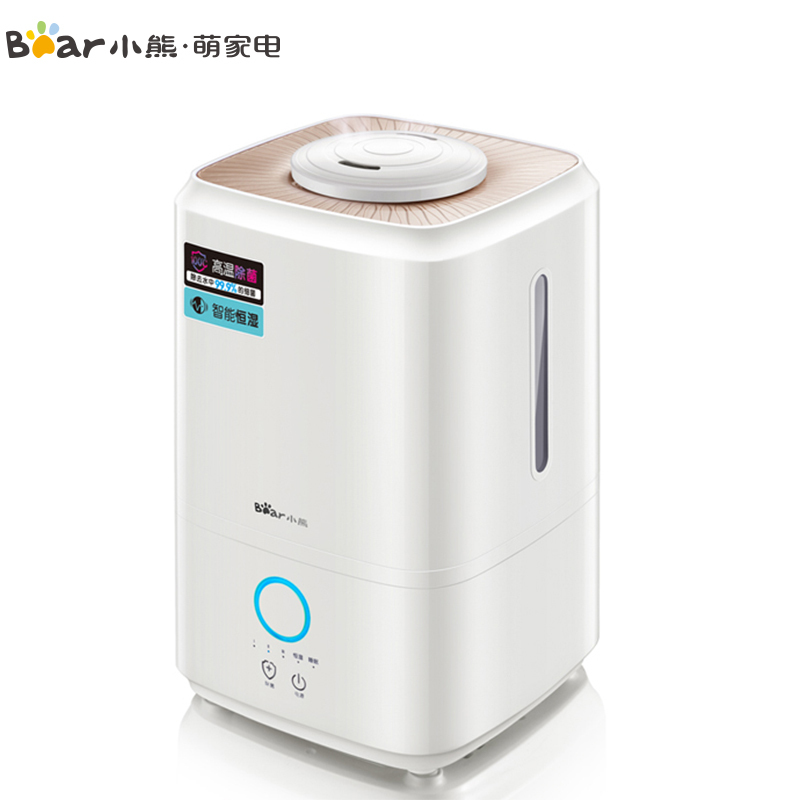 小熊(Bear)加湿器JSQ-F40C1 4升大容量家用办公卧室净化型香薰空调房高端触控补水 静音智能恒湿 加湿机