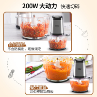 小浣熊HC-120A 1.2L绞肉机打纹肉泥机饺子馅神器馅料搞拌机