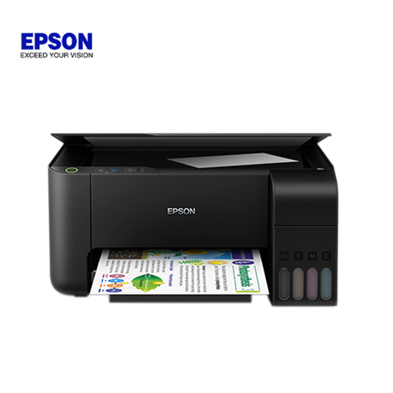 爱普生(EPSON) L3119 彩 色原装墨仓式多功能一体机打印机 (打印、复印、扫描) 家庭作业打印好帮手