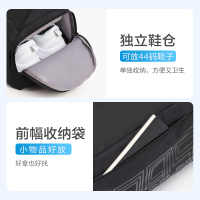 爱华仕行李包女轻便大容量帆布运动健身包轻便待产收纳旅行手提袋