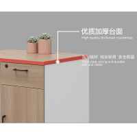 巴洛卡 办公桌板式职员桌1.2米办公桌电脑桌FD688E-12