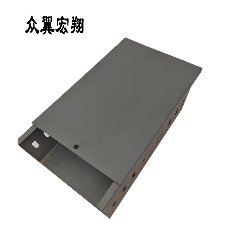 众翼宏翔 镀锌防火电缆桥架 宽150mm*高100mm*厚1.0mm 米高清大图