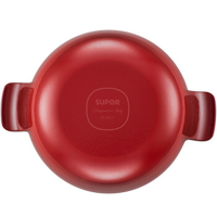苏泊尔(SUPOR)珐琅铸铁锅·多功能炖锅 樱桃红 4L FLT26A2