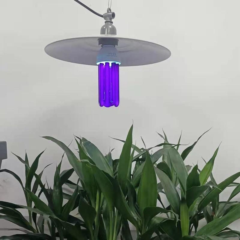 黑光诱虫灯220v紫外线昆虫诱捕灯养殖抓虫灯鱼塘果园户外诱虫灯紫外线