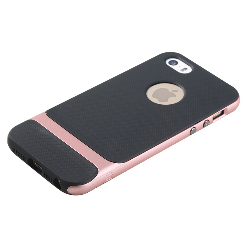 iPhone SE/5S防摔手机壳 莱斯系列 苹果iPhone5s/se保护套 玫瑰金