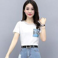 夏天牛仔连衣裙两件套2021年夏装新款女装气质显瘦裙子长裙套装潮 蓝花上衣 S[100斤以下]