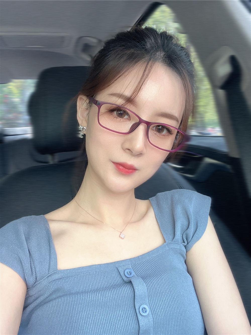 2021新款尚镜可配近视眼镜舒适潮流全框大脸轻便框弹性漆男女镜框