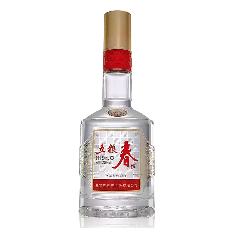 五粮液 五粮春第二代45度 500ml*2瓶 浓香型白酒 正装版 自饮自酌2970高清大图