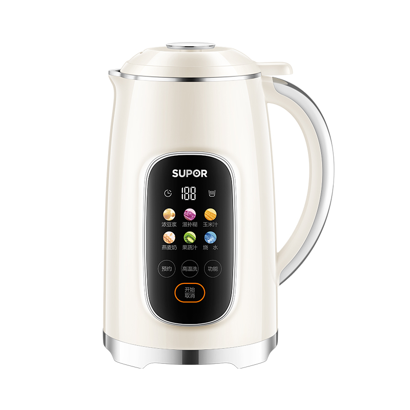 苏泊尔多功能破壁豆浆机 DJ12B-P91 一键操作免清洗高效研磨设计