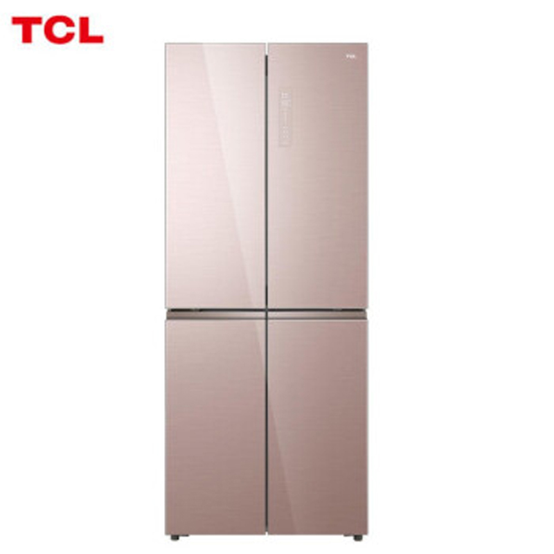 TCL R406P8-U 406升 负氧离子养鲜 WIFI智控 双变频 十字对开门冰箱