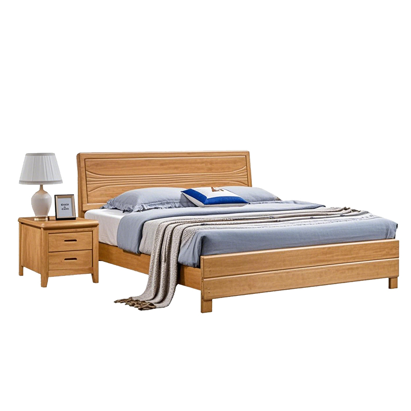 合祥源 简约实木床 1500*2000*1040mm QX-C49 单位:张高清大图