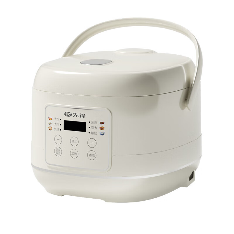 先锋 FD204-2405B 电饭煲 新款立体H加热 400W大火力焖煮 2L精致容量 24小时预约保温高清大图