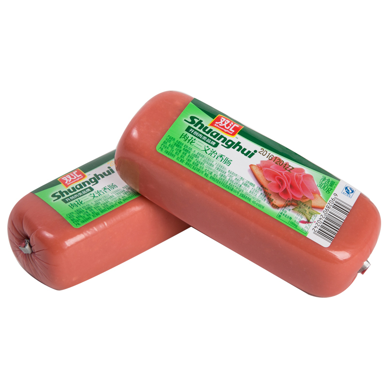双汇肉花三文治香肠300g*1支 厨房配餐_火腿肠