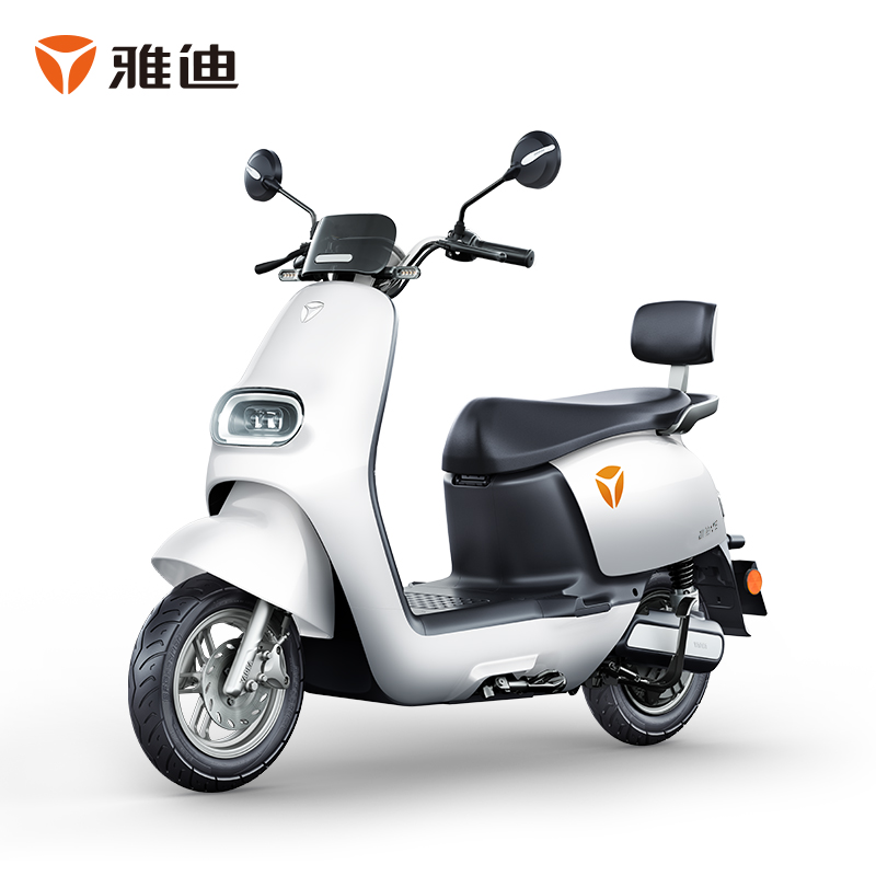 雅迪新款m5电动车60v石墨烯耐用电池大踏板座垫空间大动力长续航电动