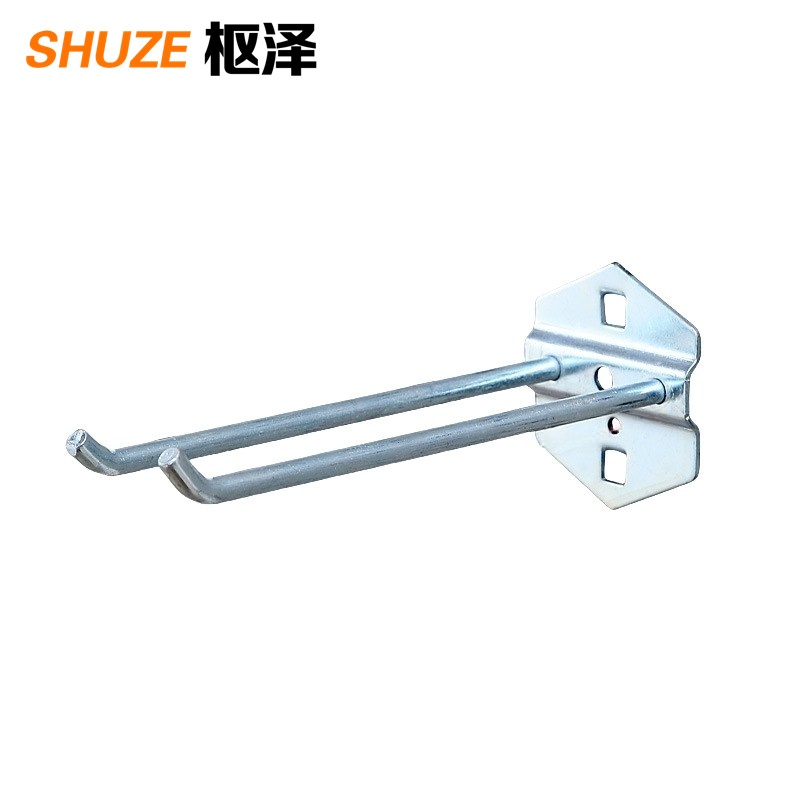 枢泽 工具挂钩 双斜150mm(5个装) 包高清大图