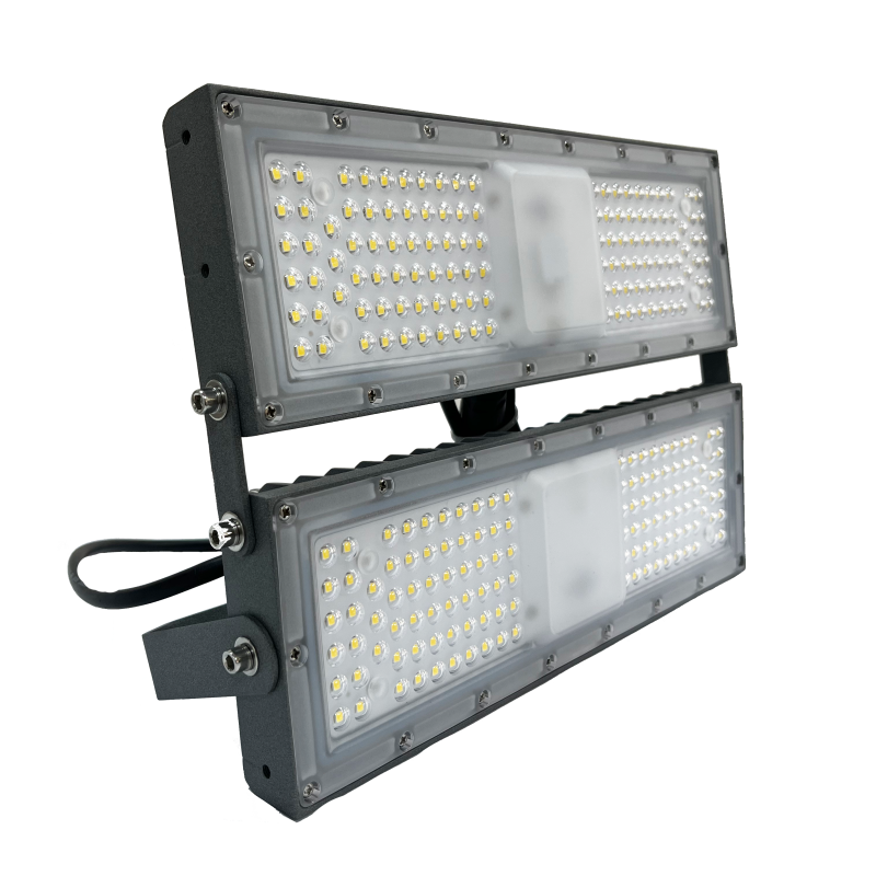 奔冲 LED紧凑型壁灯 BC291 50W 银白高清大图